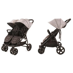 Wózek dla bliźniąt XINN Twin Kekk Grey