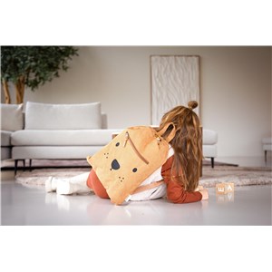 Worek plecak Beary Excited Brown KIDZROOM