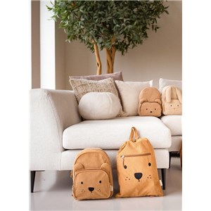 Worek plecak Beary Excited Brown KIDZROOM