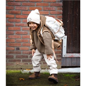 Plecak dla dzieci L Small Aeroplane Beige KIDZROOM