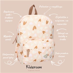 Plecak dla dzieci L Loving Days pink KIDZROOM