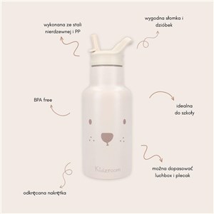 Butelka bidon 350 ml KIDZROOM Beary Excited