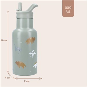 Butelka bidon 350 ml KIDZROOM Small Dino