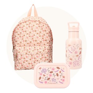 Butelka bidon 350 ml KIDZROOM Memories Flowers