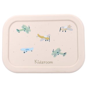 Lunchbox pojemnik silikon KIDZROOM Small Aeroplane
