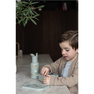 Lunchbox pojemnik silikon KIDZROOM Small Dino