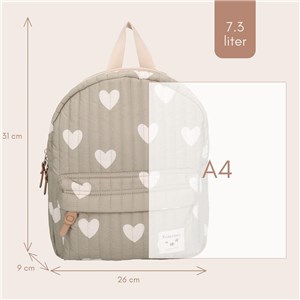 Plecak dla dzieci Wonderful Worlds Mint KIDZROOM