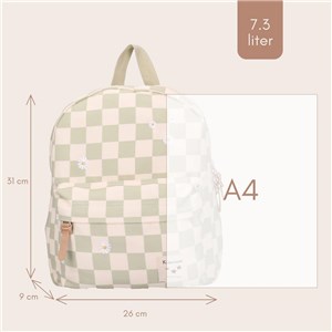 Plecak dla dzieci Nostalgia Green Beige KIDZROOM