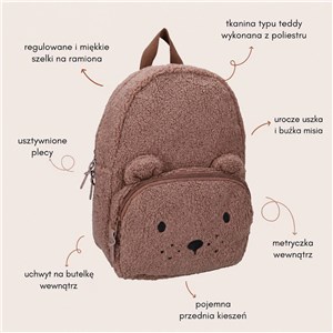 Plecak dla dzieci Comfort FriendsTeddy Bear brown - zdjęcie 5