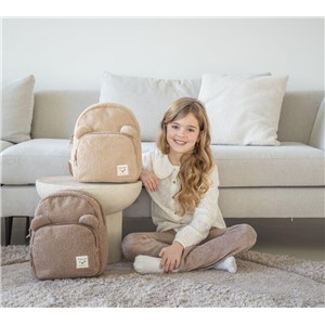 Plecak dla dzieci Beary Excited Brown KIDZROOM - zdjęcie 7
