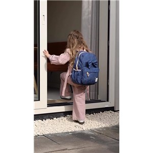 Plecak dla dzieci L Bow blue jeans KIDZROOM