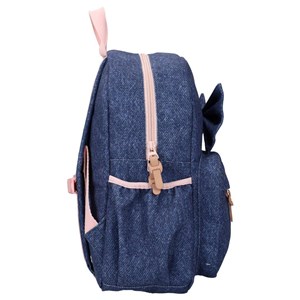 Plecak dla dzieci L Bow blue jeans KIDZROOM