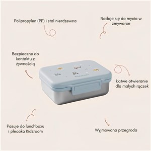 Lunchbox pojemnik KIDZROOM Litte Story blue