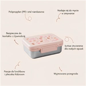Lunchbox pojemnik KIDZROOM Memories Flowers - zdjęcie 10