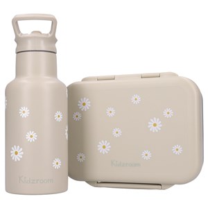 Butelka bidon 350 ml KIDZROOM Nostalgia Beige - zdjęcie 3