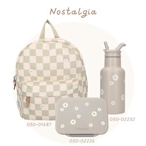 Butelka bidon 350 ml KIDZROOM Nostalgia Beige - zdjęcie 5