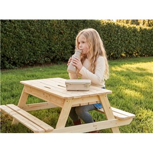 Butelka bidon 350 ml KIDZROOM Nostalgia Beige - zdjęcie 6