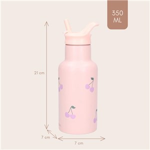 Butelka bidon 350 ml KIDZROOM Secret Garden pink - zdjęcie 3