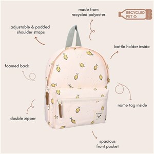 Plecak dla dzieci Secret Garden Yellow KIDZROOM