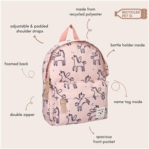 Plecak dla dzieci Unikorn pink KIDZROOM