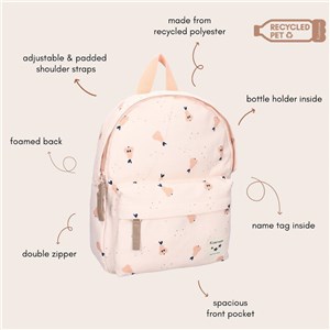 Plecak dla dzieci Picture This Pear beige KIDZROOM