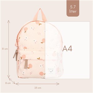 Plecak dla dzieci Paris Apple pink KIDZROOM