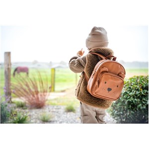 Plecak dla dzieci Beary Excited cognac KIDZROOM