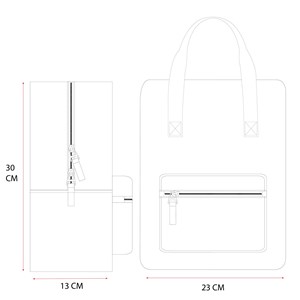Plecak dla dzieci Berlin Soft beige KIDZROOM