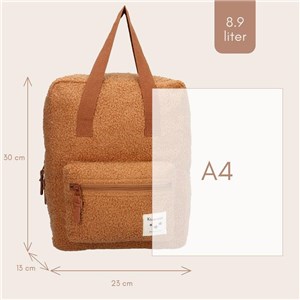Plecak dla dzieci Berlin Soft brown KIDZROOM