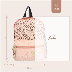 Plecak dla dzieci Paris Growl peach KIDZROOM