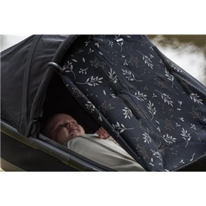 Uniwersalna osłonka do wózka i fotelika Leaves Bla