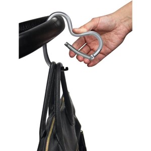 Hak/zaczep do wózka serce Matt Silver