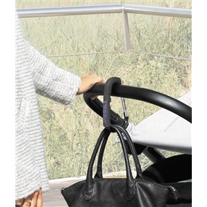 Uniwersalny hak/zaczep do wózka Grey Crown