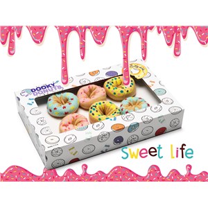 Dooky Gift DONUT skarpetki Tutti Frutti  3 pary