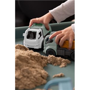 Auto ciężarowe śmieciarka z koszem DANTOY 3+