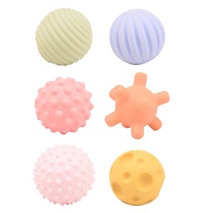 Kulki sensoryczne BIOplastik 6 szt Happy World 0m+