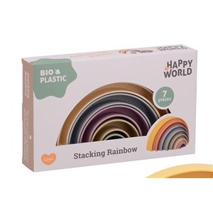 Tęcza do układania BIOplastik Happy World 12 m+