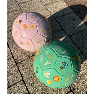 Piłka z imitacji skóry Safari mint Happy World