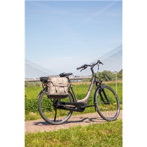 Bamboo Alba Double torba rowerowa sand