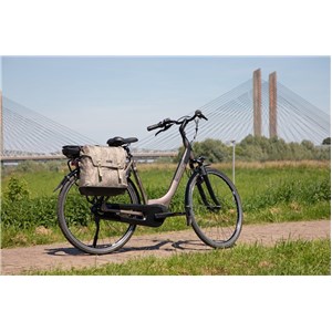 Bamboo Alba Double torba rowerowa sand