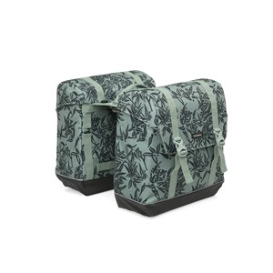 Bamboo Alba Double torba rowerowa green
