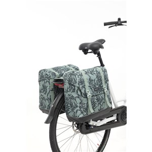 Bamboo Alba Double torba rowerowa green