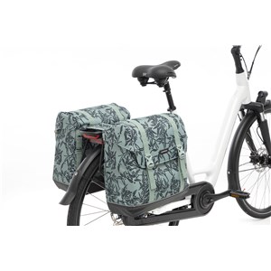 Bamboo Alba Double torba rowerowa green