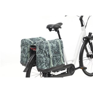 Bamboo Alba Double torba rowerowa green