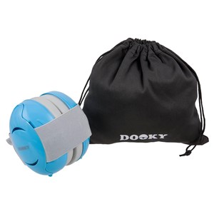 Słuchawki ochronne DOOKY Baby Earmuff blue 0-3 l