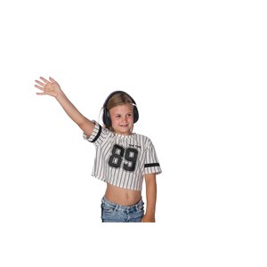 Słuchawki ochronne DOOKY Junior black 3+ (5-16l)