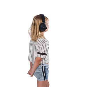 Słuchawki ochronne DOOKY Junior black 3+ (5-16l)