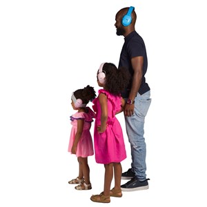 Słuchawki ochronne DOOKY Junior pink 3+(5-16l)