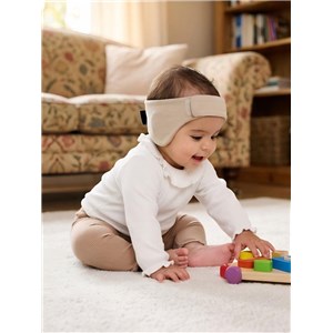 Słuchawki ochronne opaska DOOKY 0-6 m Beige