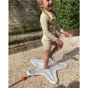 Mata wodna zraszająca dla dzieci do ogrodu Seashel